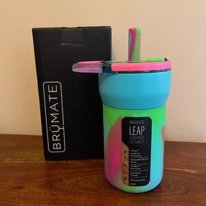NEW Brumate Neon Swirl Leap Tumbler
